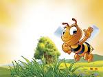 Все пчёлы прилетали с мёдом, а одна - такая...